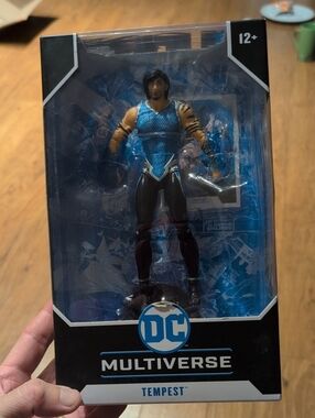DC Tempest Action Figure in Blue, Black and Tan